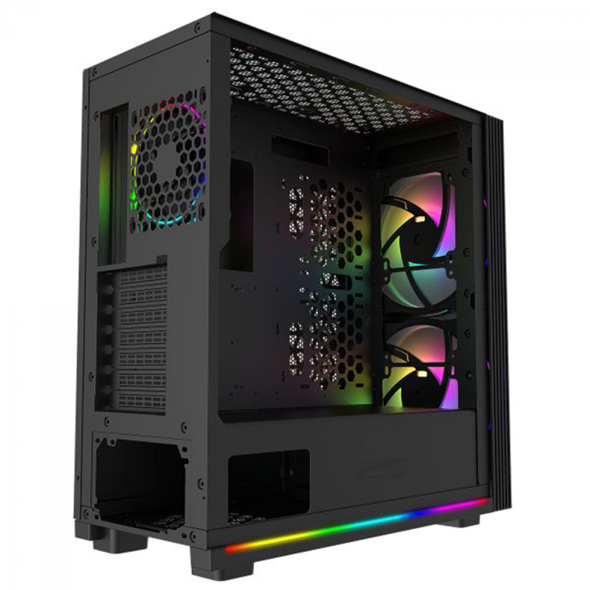 gabinete-gamer-superframe-vortex-argb-mid-tower-vidro-temperado-e-atx-black-sem-fonte-com-2-fans